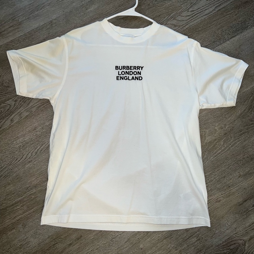 White Burberry T-Shirt